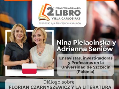 La literatura polaca, un eco que atraviesa fronteras en la Feria del Libro de Carlos Paz