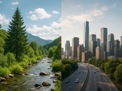 El arte como espejo de la tensión entre naturaleza y modernidad