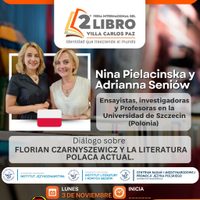La literatura polaca, un eco que atraviesa fronteras en la Feria del Libro de Carlos Paz