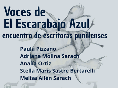 "Voces de El Escarabajo Azul": un encuentro para celebrar la literatura punillense