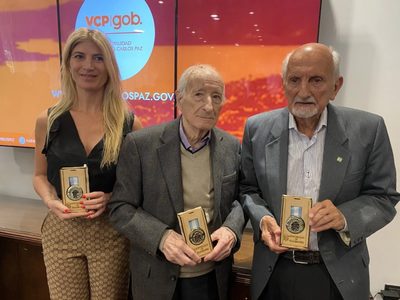 Tántera, Vaccarini y Bertorello, distinguidos por su contribución a la historia local