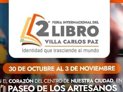 Villa Carlos Paz da inicio a su segunda Feria Internacional del Libro