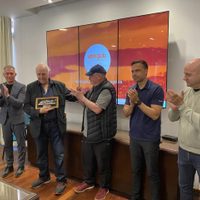 Reconocimiento a la trayectoria literaria de Marino Magliani